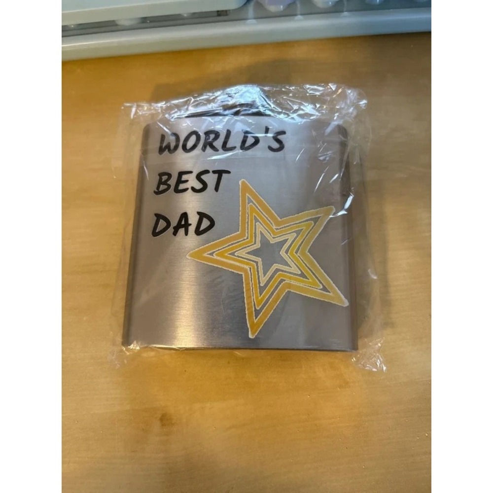 World's Best Dad Flask